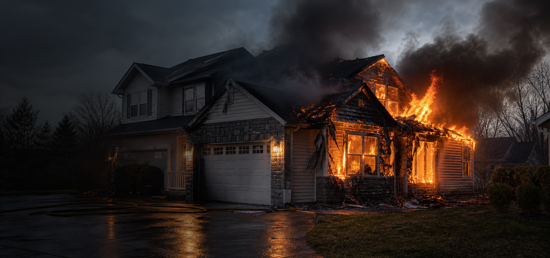 Fire & Smoke Damage Restoration service by GetFloodLess.com